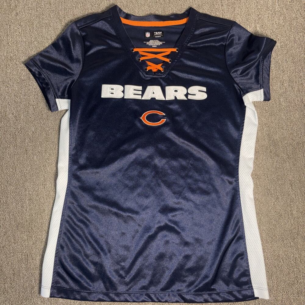Chicago Bears Women’s Jersey Lace Up Baby Doll Medium
